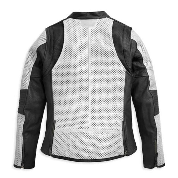 Women’s Hideaway Perforated Leather Jacket