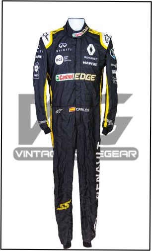 New Carlos Sainz Renalut  F1 Suit 2018