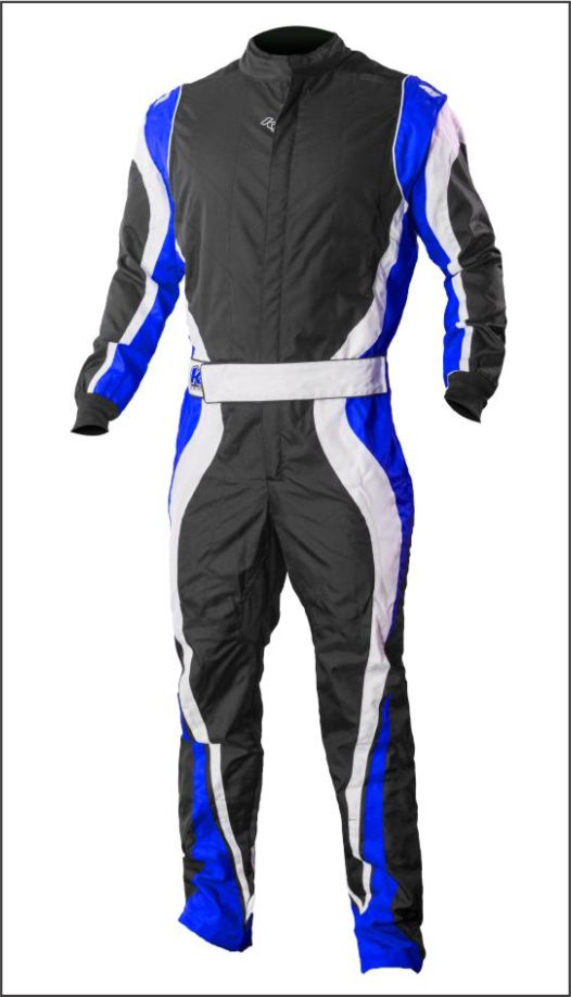 Nomex SFI 3.2A/5 Racing Suit (Blue/White/Black