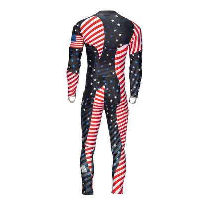 Indie Adult Race Suit - Black/Red