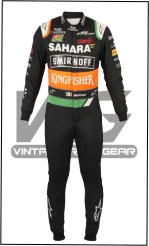 New  Sahara 2014 Sergio Pérez F1 Racing Suit