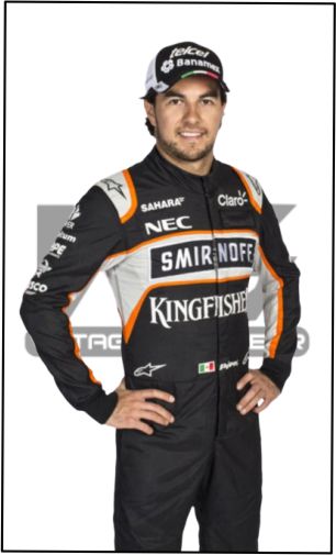 2016  New Sergio Perez F1  Racing Suit