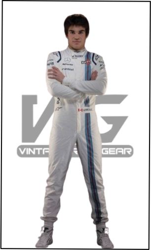 Lance Stroll F1 GRAND PRIX  Martini 2017 Race Suit