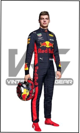New 2018  F1 Max Verstappen Replica Red Bull Racing suit