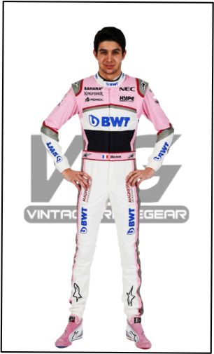 Esteban Ocon BWT  F1 RACE SUIT 2018