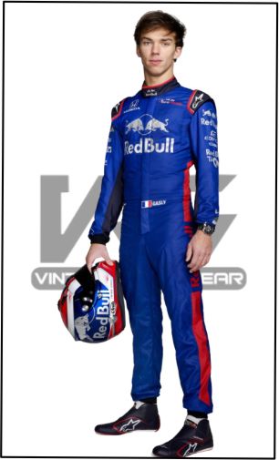 New Pierre Gasly F1 Driver Red Bull  Race Suit 2018