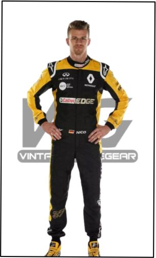 Nico Hulkenberg  F1 Team Racing Race SUIT 2018
