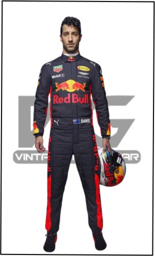 2018  Daniel Ricciardo  Red bull  F1 Team Racing Suit
