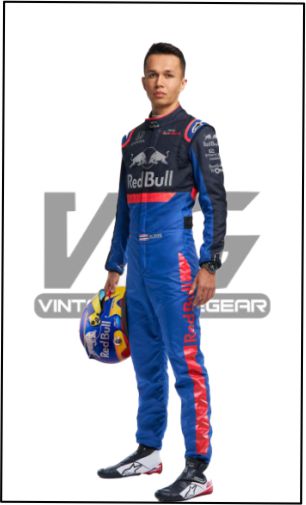 New Alexander Albon Scuderia Toro Rosso Honda Red Bull Race Suit 2019