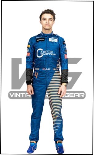 2020 Lando Norris McLaren  Formula 1 Team  Racing Suit