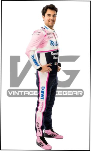 2019 New Sergio Perez F1 BWT Racing suit