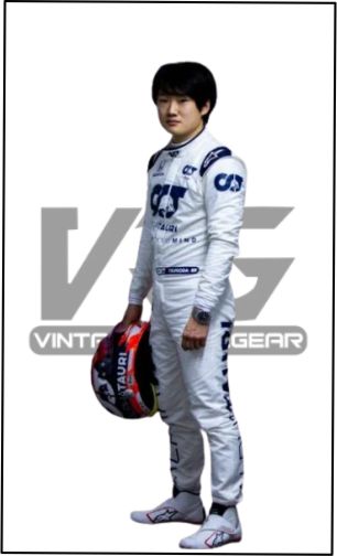 Yuki Tsunoda F1  Alpha Tauri  Racing Suit 2020