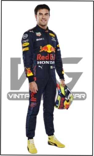 2021 Red Bull New Sergio Pérez  Honda Oracle  F1 Racing Suit
