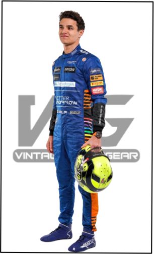 Lando Norris Team F1 Race Suit McLaren  2021