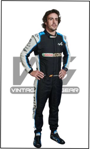2021  Team  Alpine Fernando Alonso  race  suit