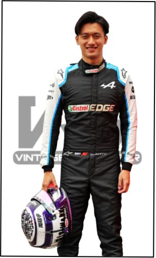 Zhou Guanyu Alpine F1 Team Race Suit 2021