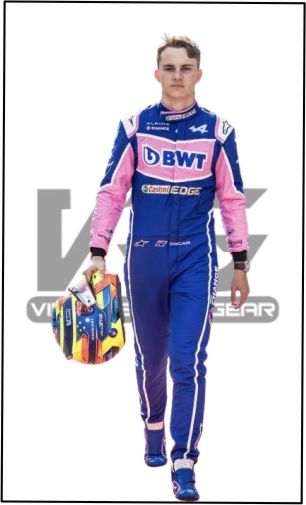 2022  Oscar Piastri  BWT Alpine Team F1 Racing Race suit