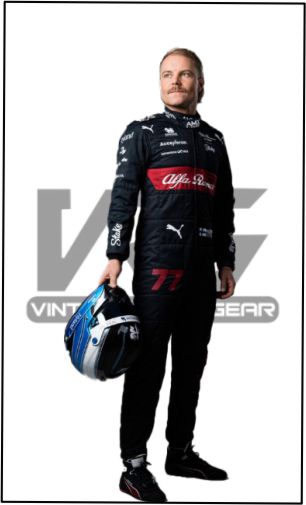 New 2023 Valtteri Bottas Alfa Romeo Used F1 Team Suit