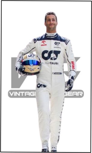 New 2023 Alpha Tauri  Daniel Ricciardo  F1 Team Race Suit