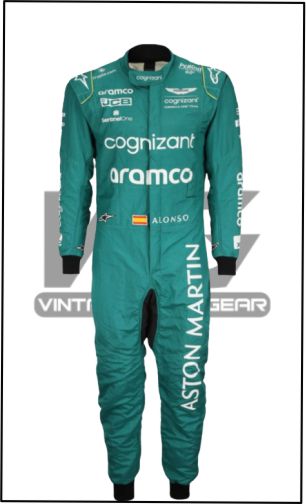New  Fernando Alonso  Aston Martin 2023 F1 Race  Suit