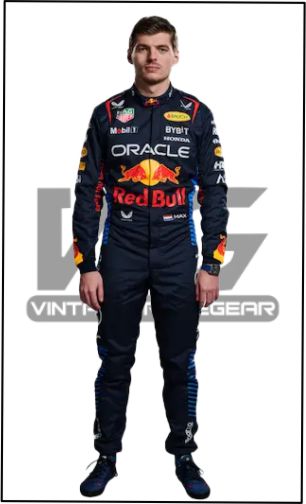 New max Verstappen F1  Redbull suit 2024