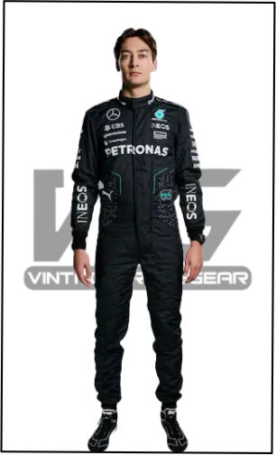 New 2024 George Russell Mercedes  F1 Team Racing suit