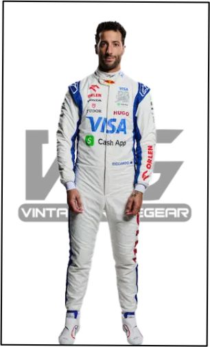 New 2024 Daniel Ricciardo RB F1 Team Race Suit