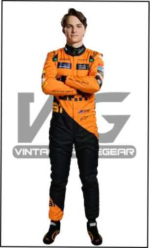 New 2024 Oscar Piastri McLaren F1 Racing Suit