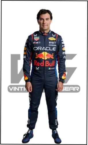 New Red Bull Sergio Perez F1  Racing Suit 2024
