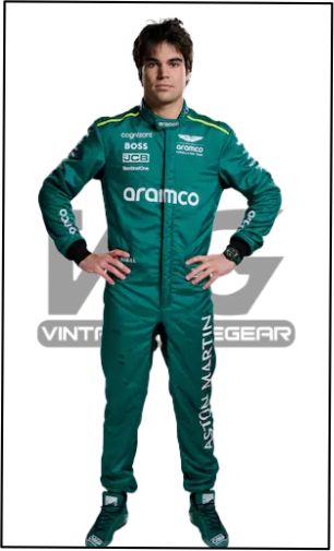 New F1 Lance Stroll  Astron Martin Race Suit 2024