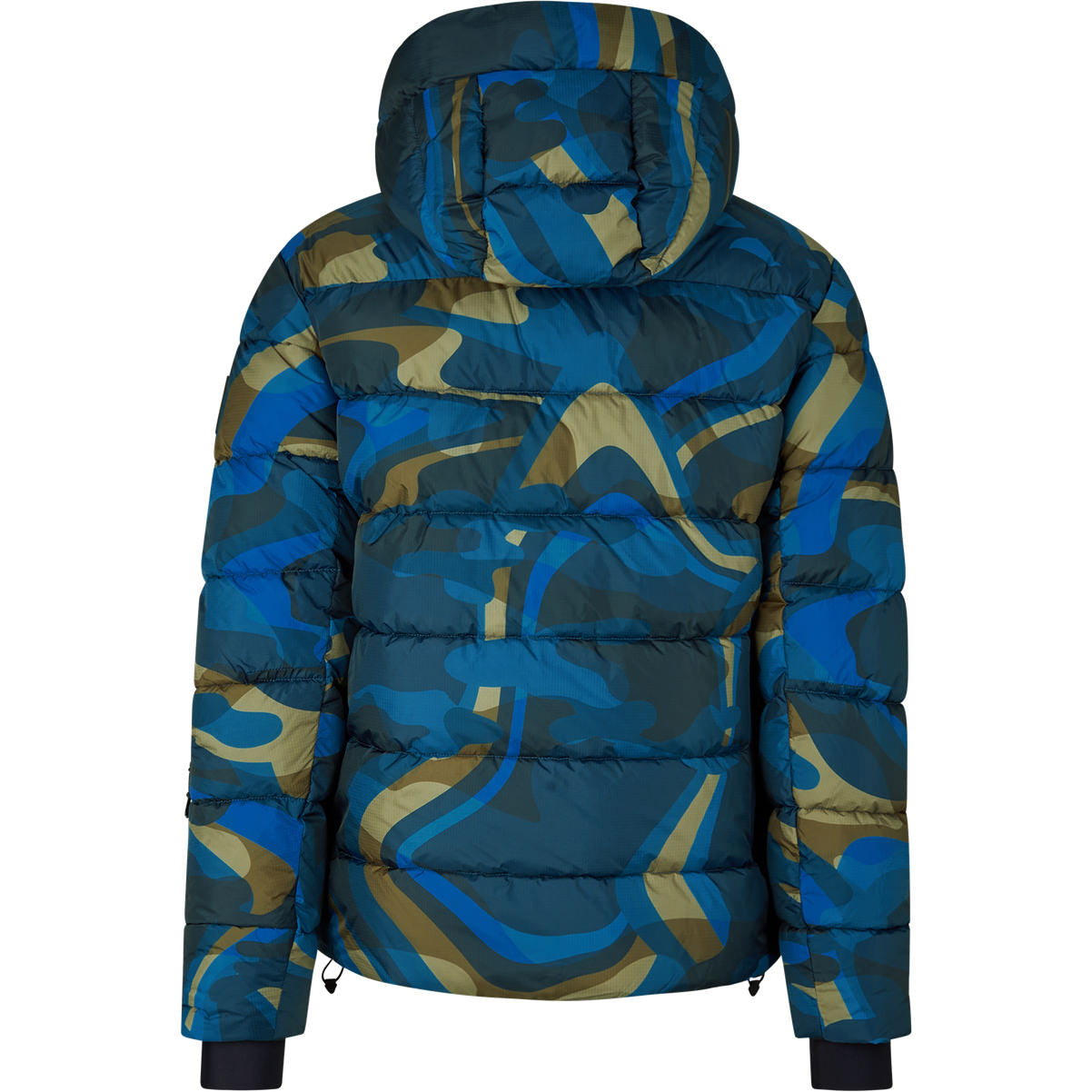 Men Ski Jacket LUKA 2 deepest navy print