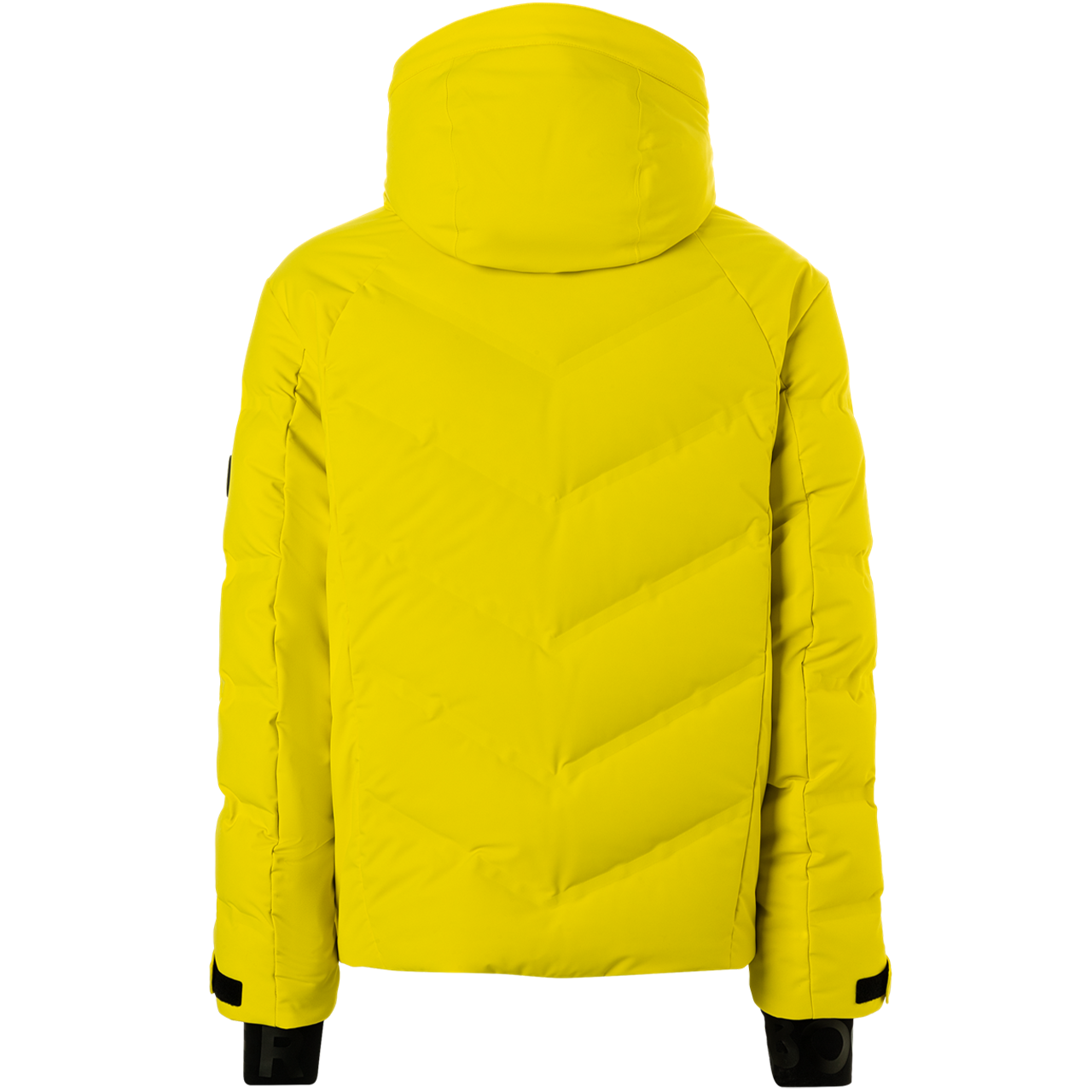 Men Ski Jacket FELIOS-D hot lemon