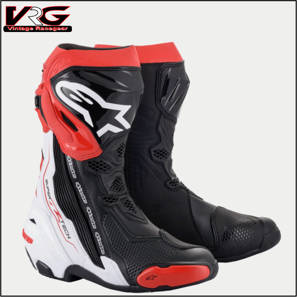 Supertech Bike Race Boots Red-Black