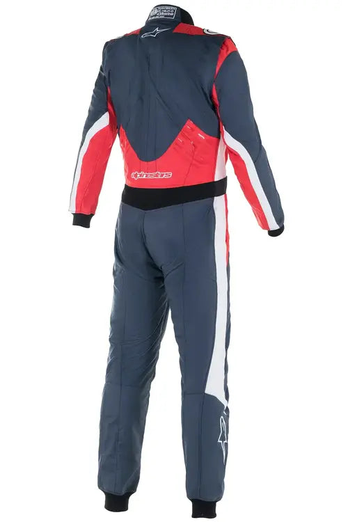 GP Pro Comp V2 FIA Suit Gray-White-Red