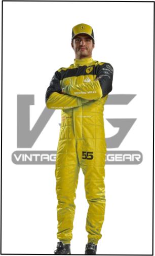 New Carlos Sainz Ferrari 75th anniversary F1 Race Suit 2022