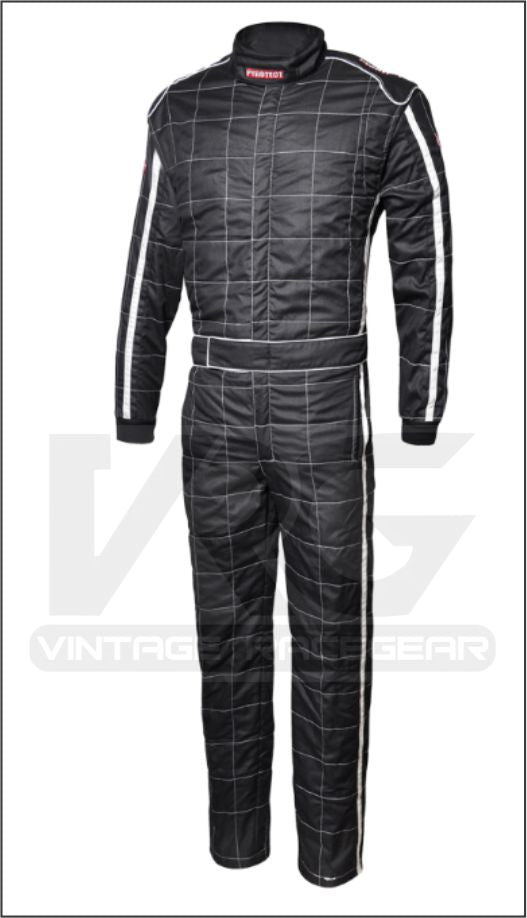 SFI Nomex Fireproof 1 Layer 3.2A/1 Suit -Black