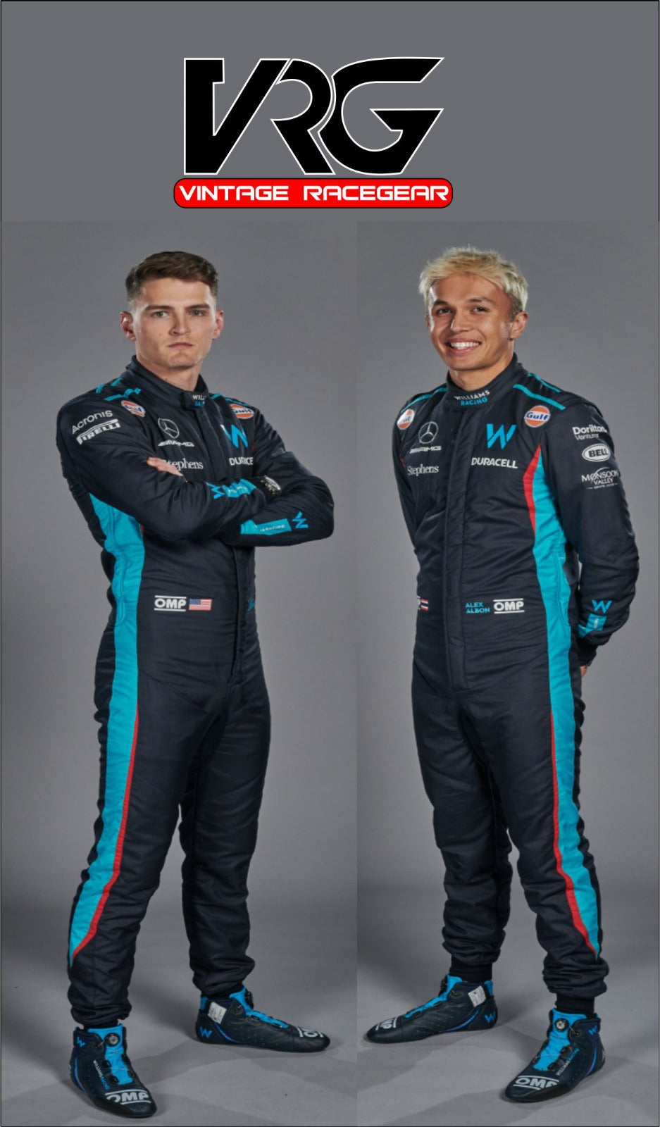 Alex Albon Race F1 Suit 2023