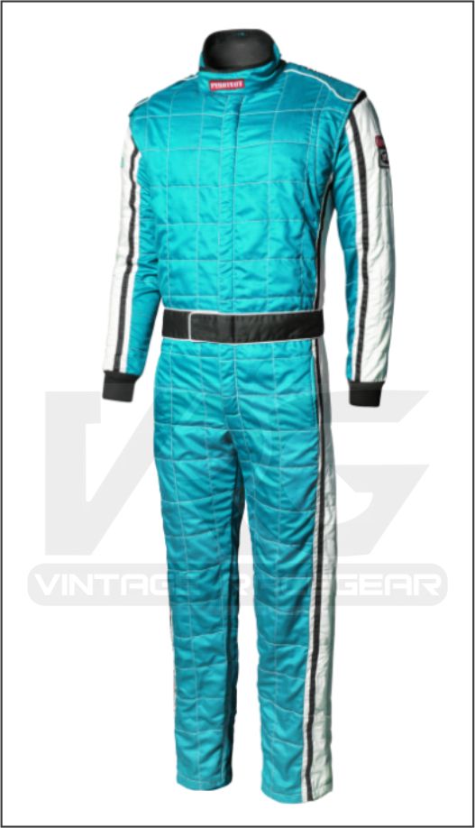 SFI Nomex Fireproof 1 Layer 3.2A/1 Suit -Bright-Blue