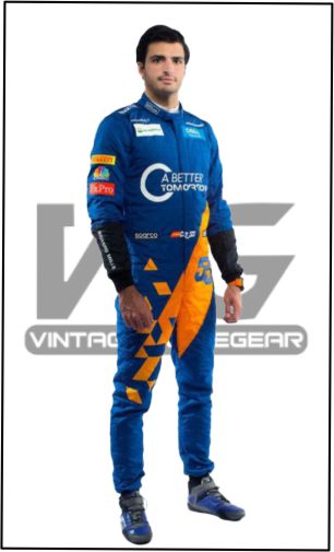 New Carlos Sainz  Mclaren  F1 Suit 2019