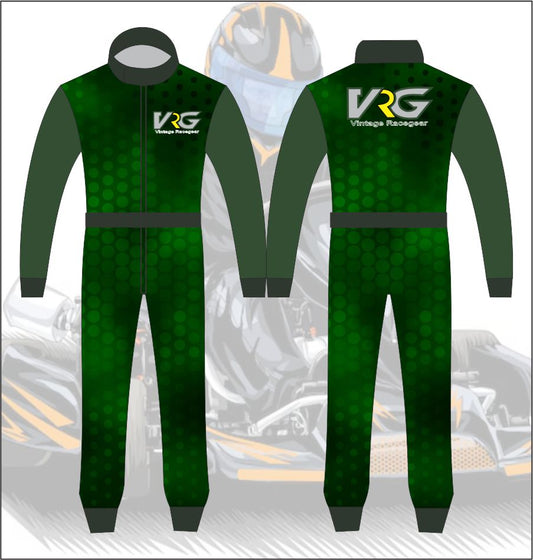 Go Kart Racing Suit Green