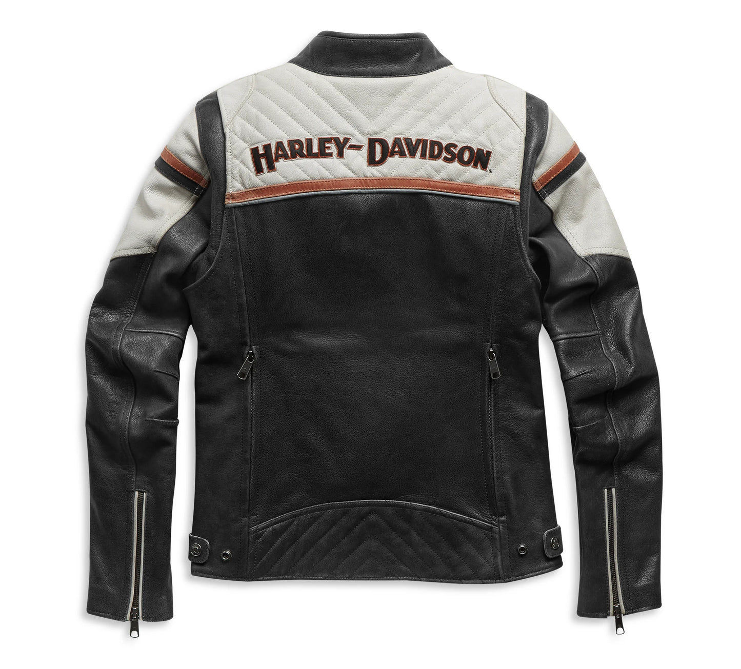 Women's H-D Triple Vent Miss Enthusiast II Leather Riding Jacket