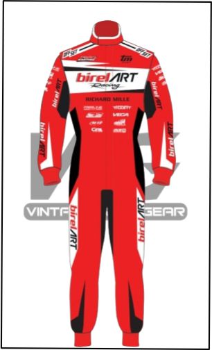 New 2023  Birel Art  Kart Racing Suit
