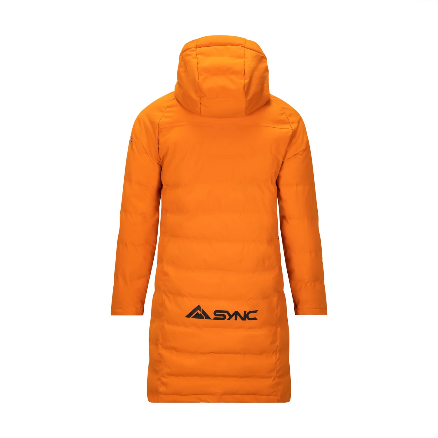 PAANO Ski Race Long Coat Orange