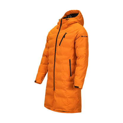 PAANO Ski Race Long Coat Orange