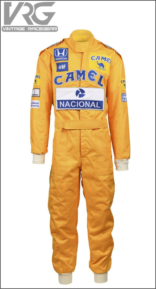 Ayrton Senna Camel F1 Race Suit