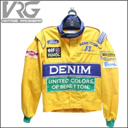 Michael Schumacher Denim F1  Jacket