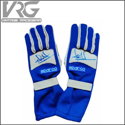 Michael Schumacher F1 Racing Gloves Blue