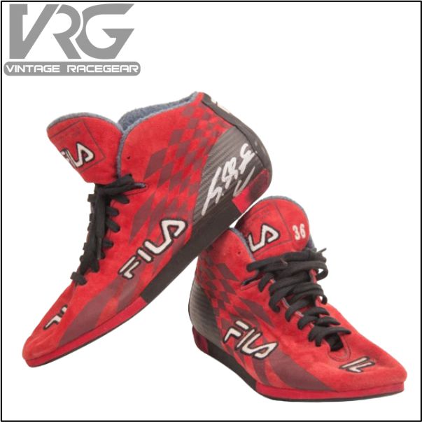 Michael Schumacher FILA race shoes