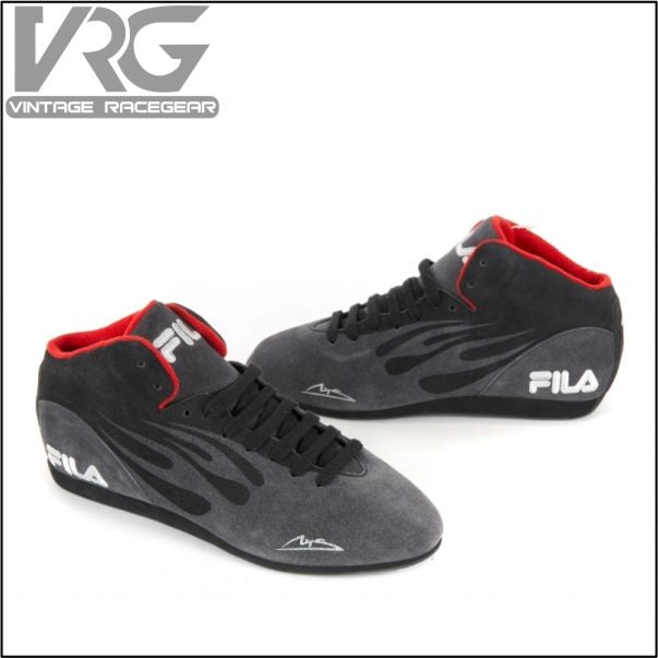 FILA Michael Schumacher F1 Race Shoes Gray-Black