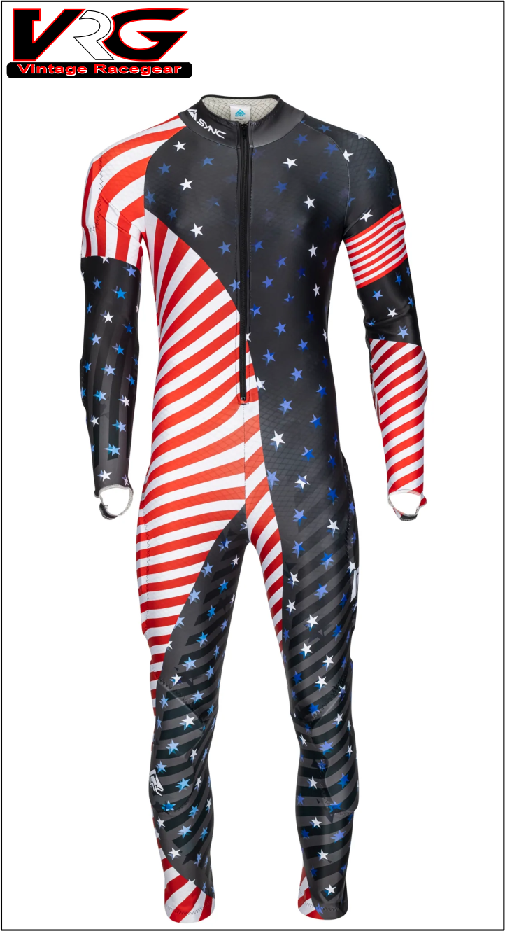 Indie Adult Race Suit - Black/Red